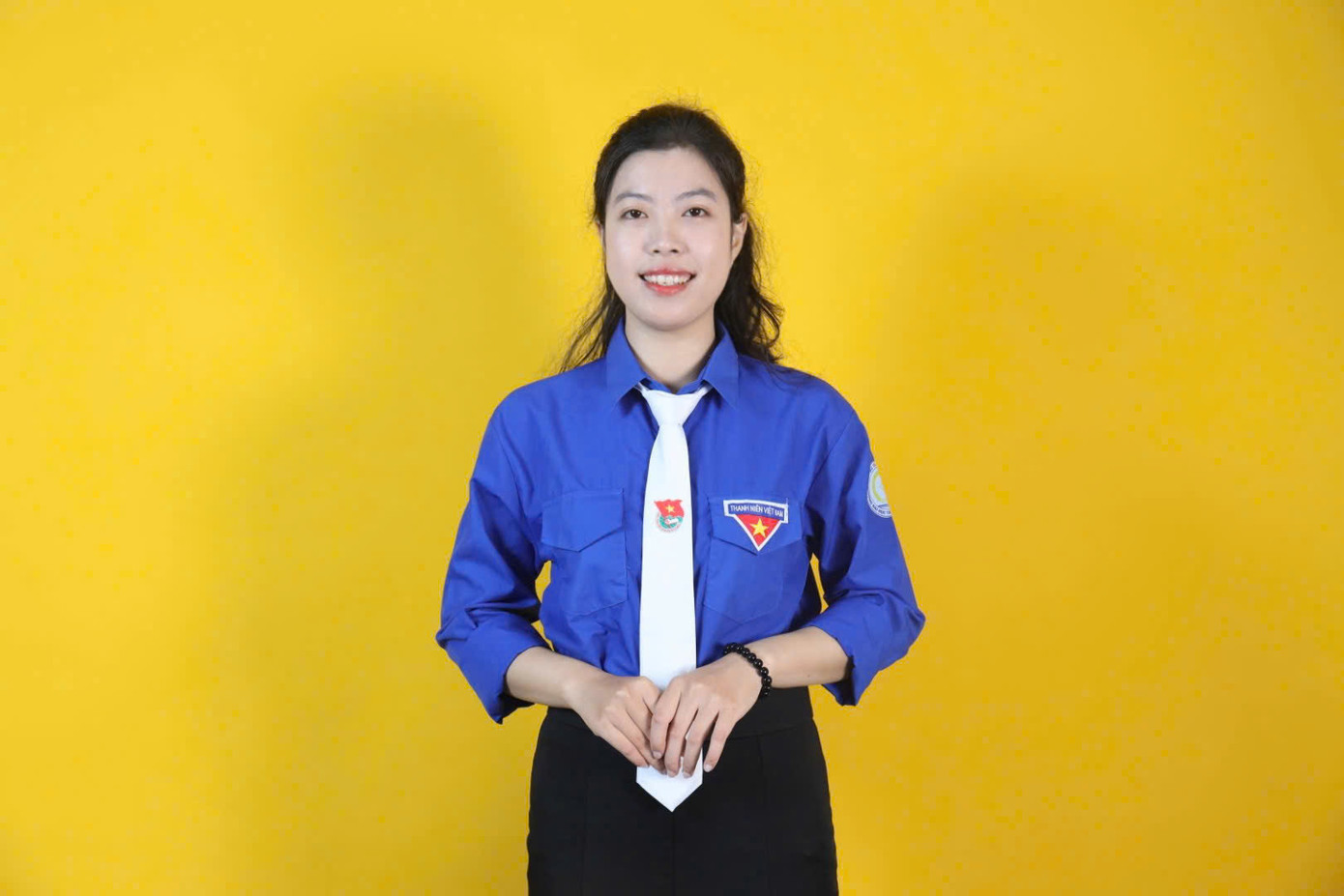 Dương Tiểu Vỹ (sinh viên Trường Đại học Tài chính - Kế toán). Ảnh: NVCC