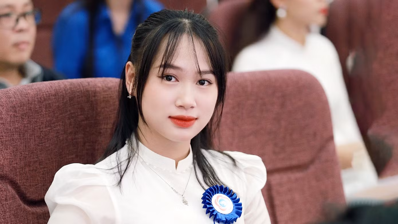 Mạch Thị Phương Thảo (trường ĐH Kinh tế và Quản trị Kinh doanh, ĐH Thái Nguyên) - Ảnh: NVCC