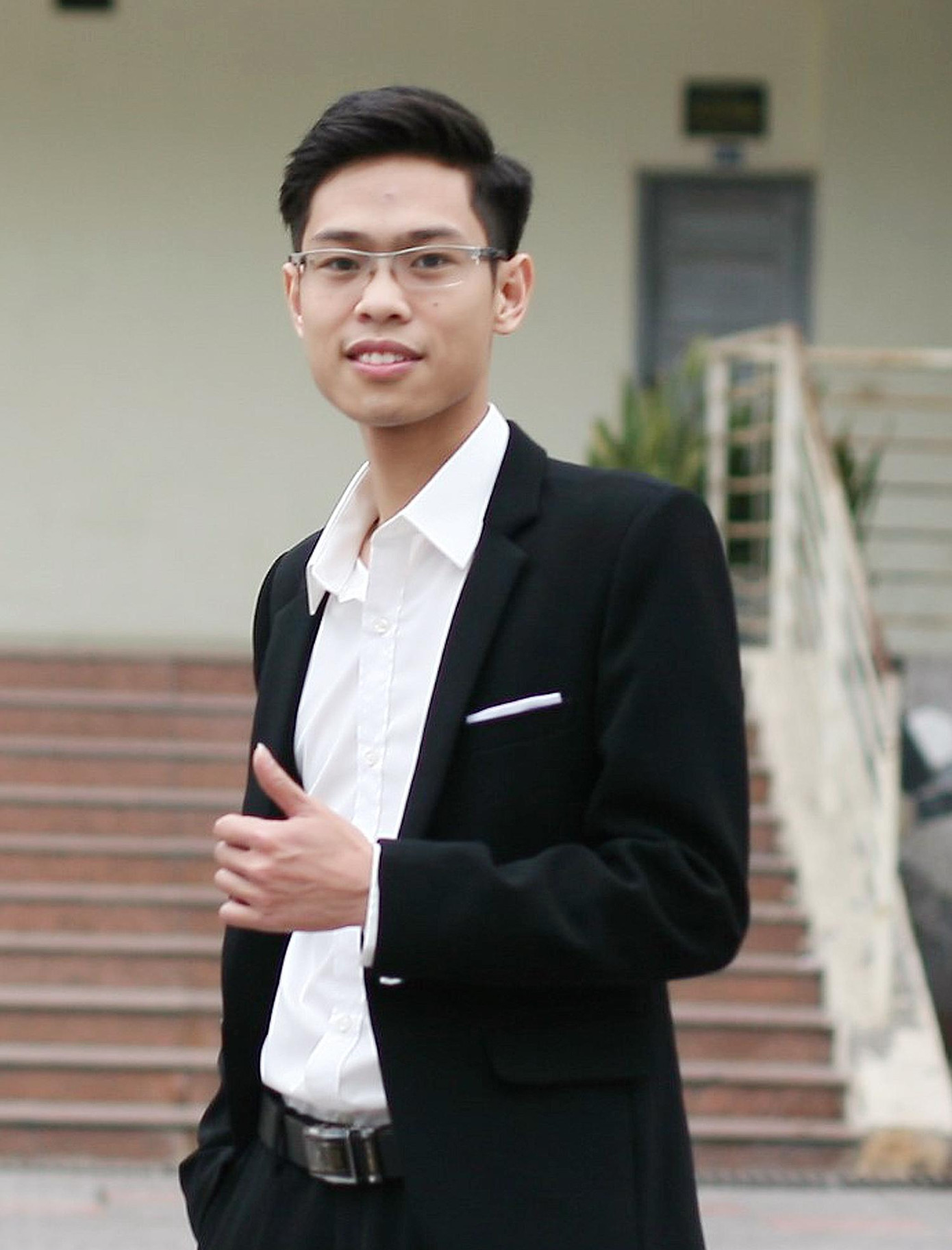 Anh Vũ Tiến Vượng là ứng cử viên trẻ tuổi nhất trong danh sách ứng cử tại cụm 1 (Ba Đình, Đống Đa, Hai Bà Trưng).