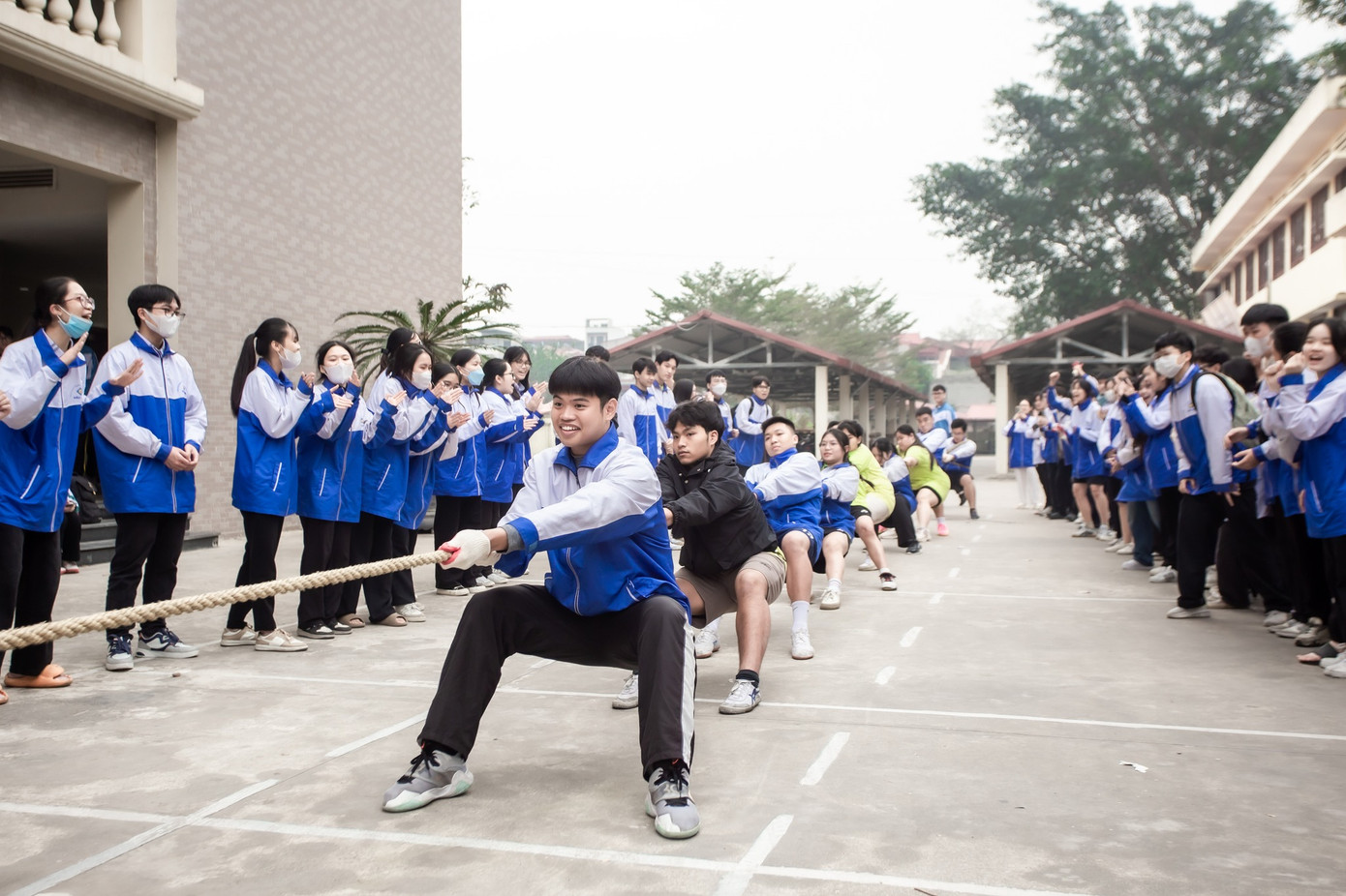 Ngày hội thu hút hơn 700 học sinh, sinh viên của 29 trường đại học, cao đẳng, THPT trên địa bàn tỉnh tham gia.