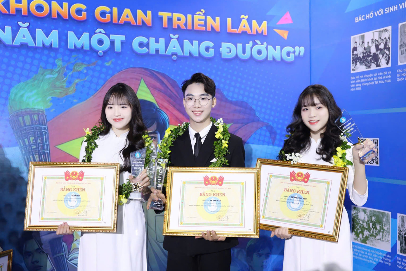 Để đạt Danh hiệu ‘Sinh viên 5 tốt’ cấp T.Ư, Nam phải chứng minh năng lực trên cả năm tiêu chí khắt khe.