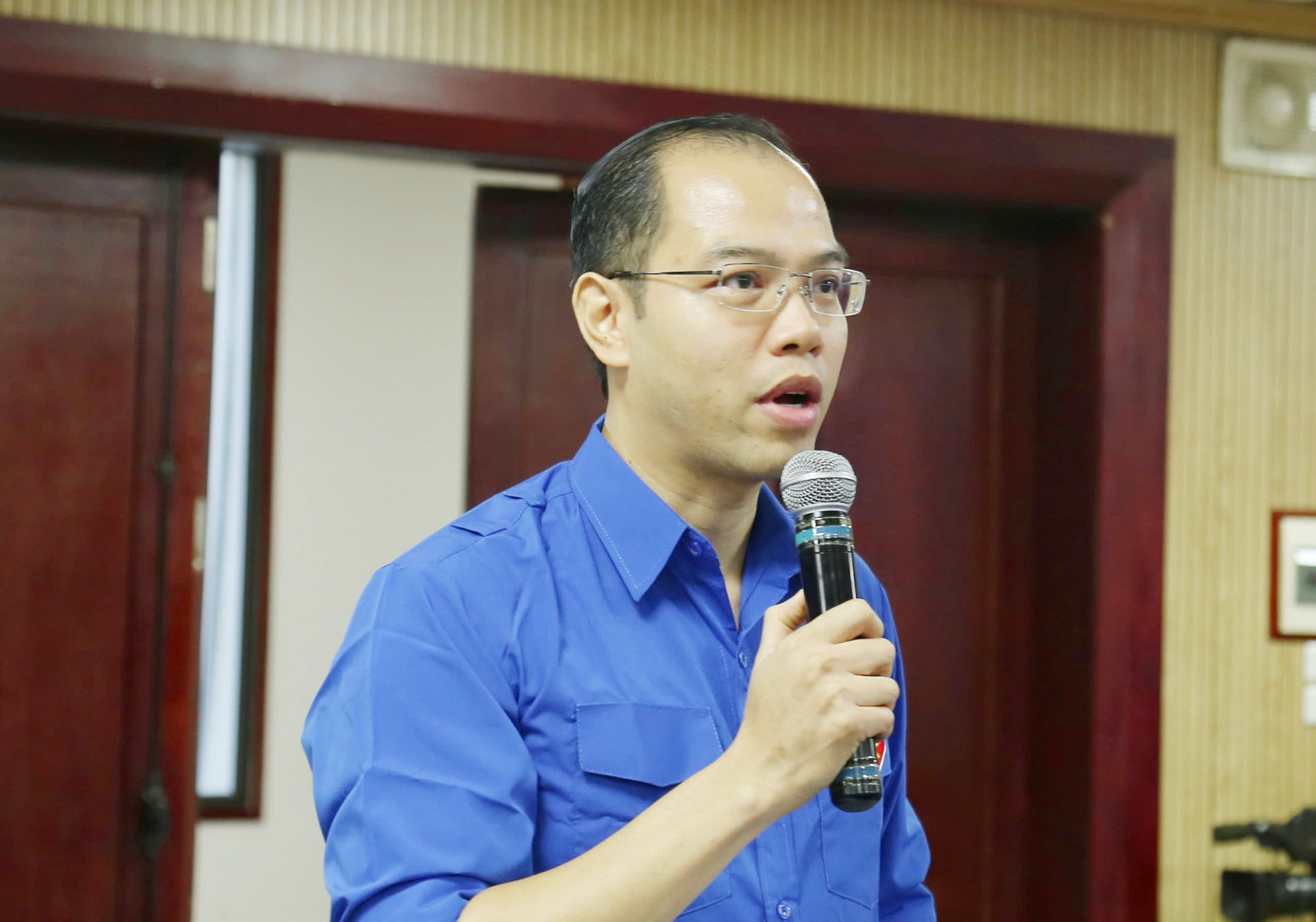 Đại diện các đơn vị, cơ sở Đoàn phát biểu tại Hội nghị.