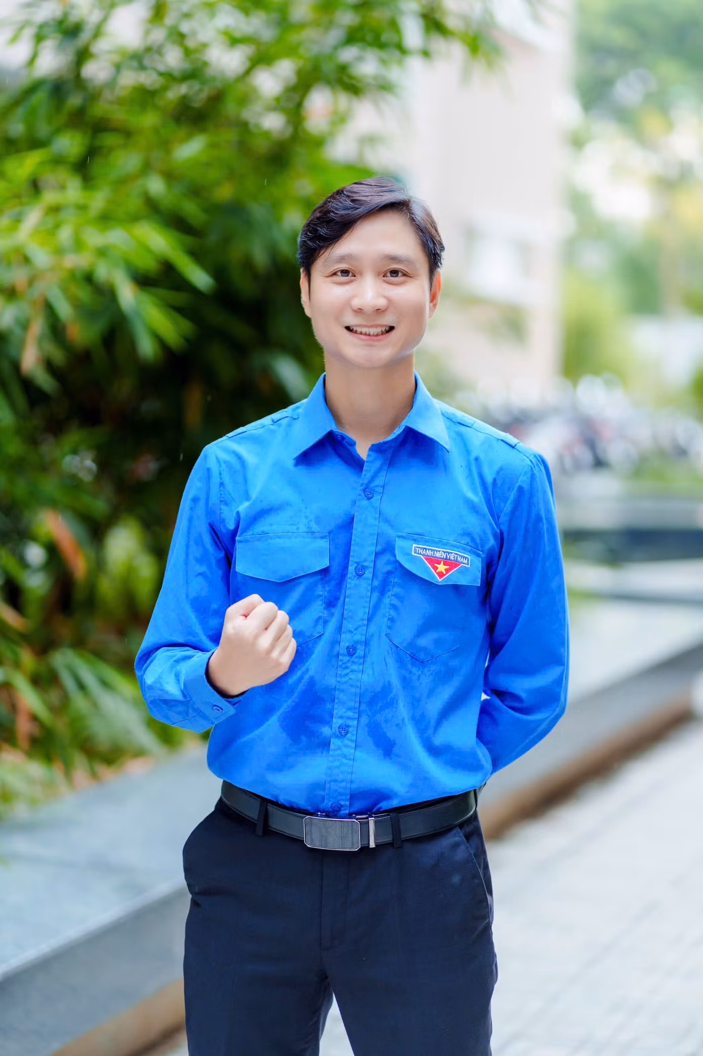 TS Ngô Văn Lượng - Phó Bí thư Đoàn Thanh niên Học viện Tài chính. Ảnh: NVCC