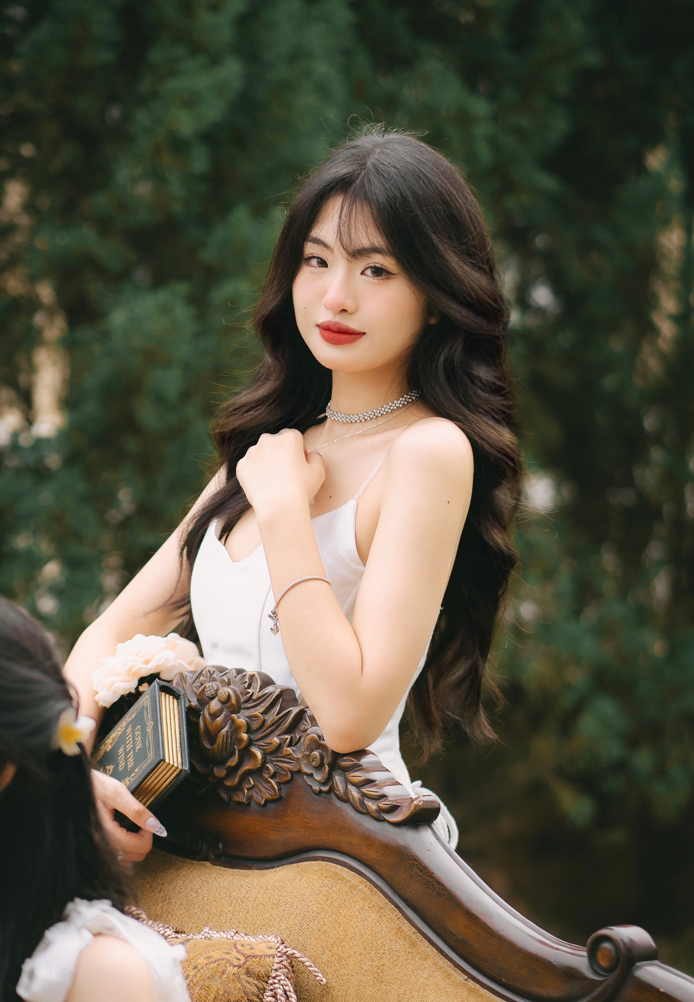 Hoa khôi Vũ Mai Linh, trường ĐH Kinh tế (ĐHQG Hà Nội). Ảnh: NVCC