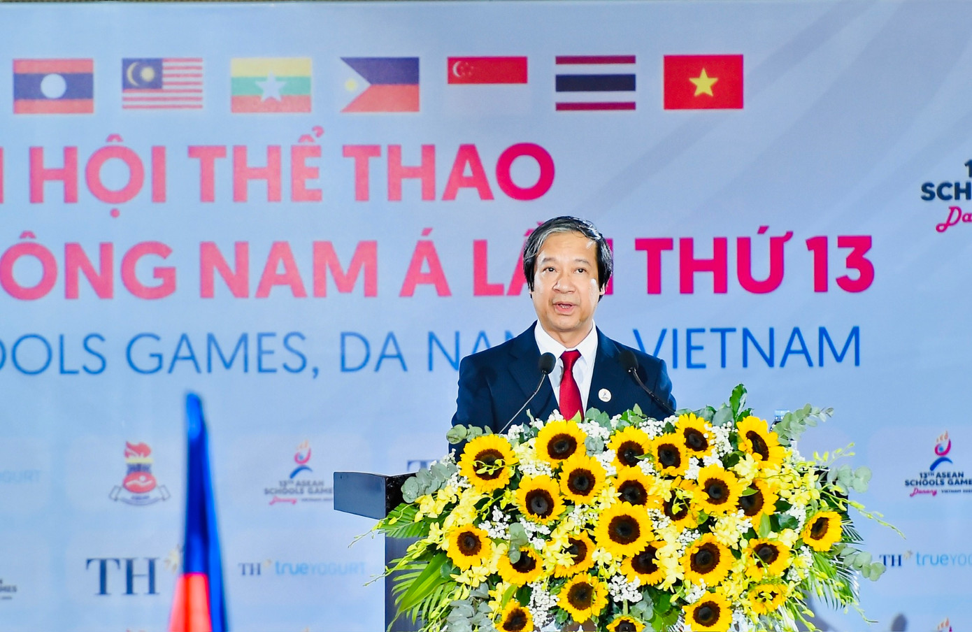 Bộ trưởng Bộ GDĐT Nguyễn Kim Sơn phát biểu khai mạc ASG 13.