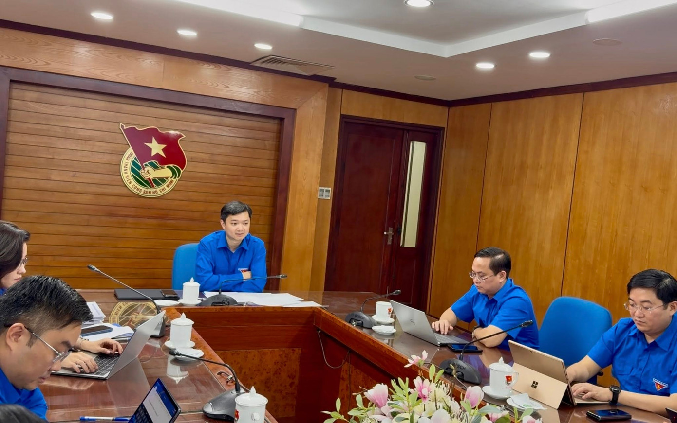 Ban Chỉ đạo Chiến dịch Thanh niên tình nguyện Hè 2025 tổ chức cuộc họp dưới sự chủ trì của anh Nguyễn Minh Triết – Bí thư T.Ư Đoàn, Chủ tịch T.Ư Hội Sinh viên Việt Nam.