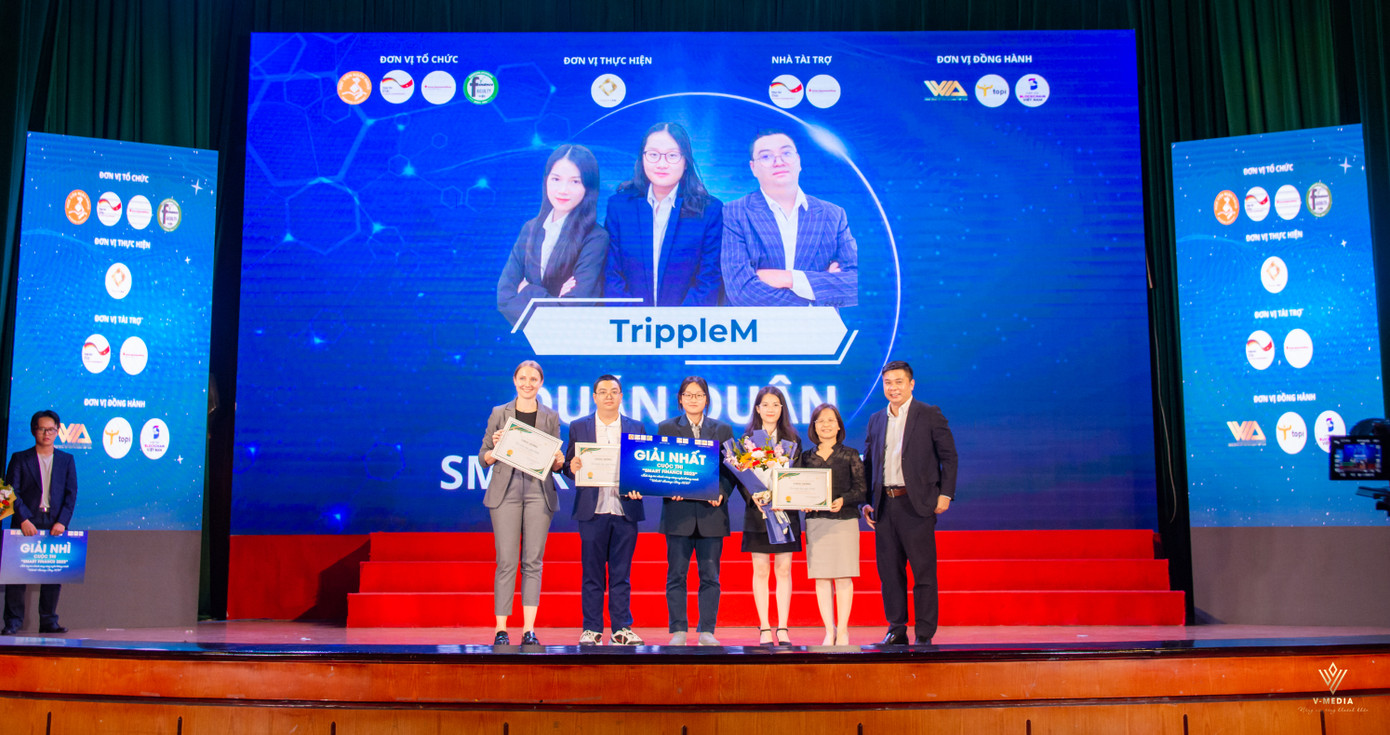 Chung cuộc, đội Tripple M đạt giải Nhất cuộc thi. Chung cuộc, đội Tripple M đạt giải Nhất cuộc thi.