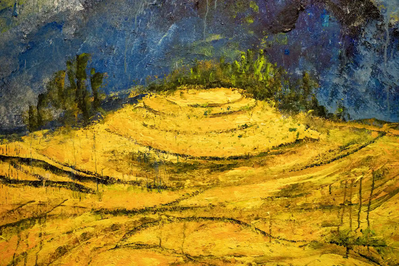 Một tác phẩm trong bộ sưu tập “Thế giới lớn trong đôi mắt nhỏ” của Xeo Chu. Ảnh: Harry Johnson