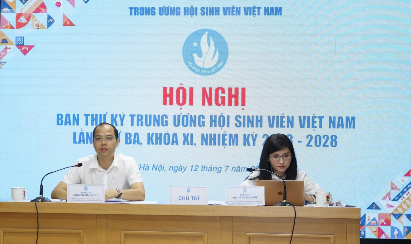 Hội nghị Ban Thư ký T.Ư Hội Sinh viên Việt Nam lần thứ ba, khoá XI. Hội nghị Ban Thư ký T.Ư Hội Sinh viên Việt Nam lần thứ ba, khoá XI.