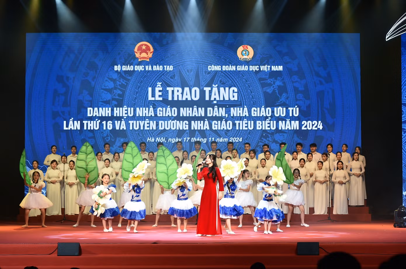 Khắc hoạ lại hình ảnh các Nhà giáo tiêu biểu năm 2024.