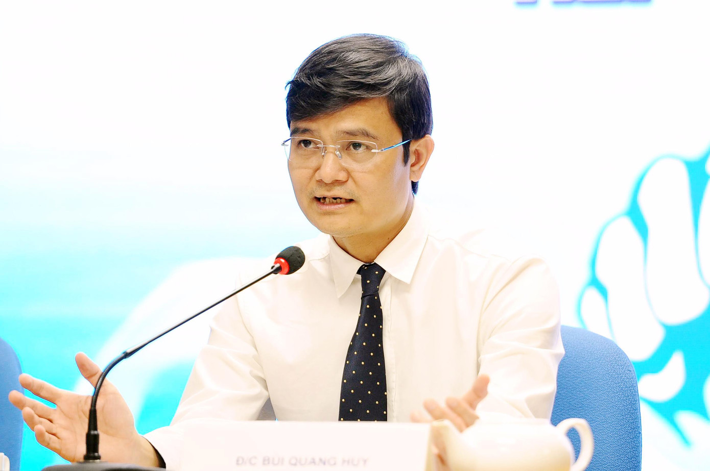 Anh Bùi Quang Huy – Ủy viên dự khuyết T.Ư Đảng, Bí thư thứ nhất T.Ư Đoàn. Ảnh: DƯƠNG TRIỀU Anh Bùi Quang Huy – Ủy viên dự khuyết T.Ư Đảng, Bí thư thứ nhất T.Ư Đoàn. Ảnh: DƯƠNG TRIỀU