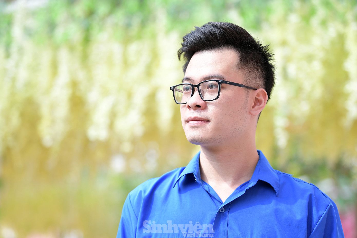Chủ tịch Hội Sinh viên ĐH Thủy lợi: ‘Mỗi mùa Hè tình nguyện là một lần trưởng thành’. Ảnh: DƯƠNG TRIỀU