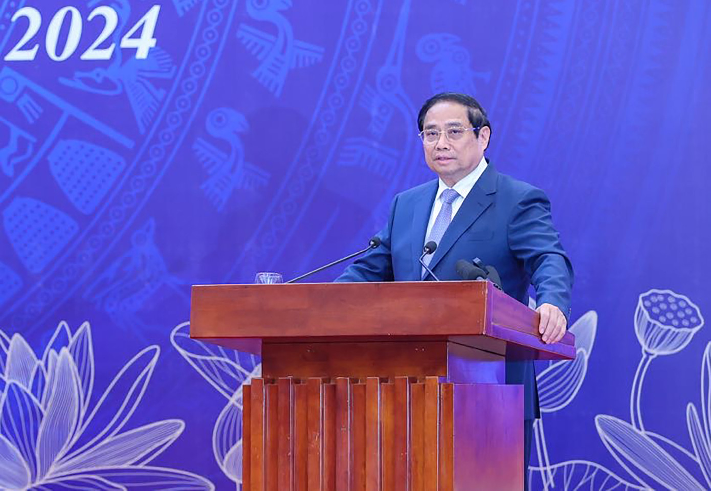 Thủ tướng Phạm Minh Chính phát biểu chỉ đạo tại Hội nghị. Ảnh: VGP/ Nhật Bắc