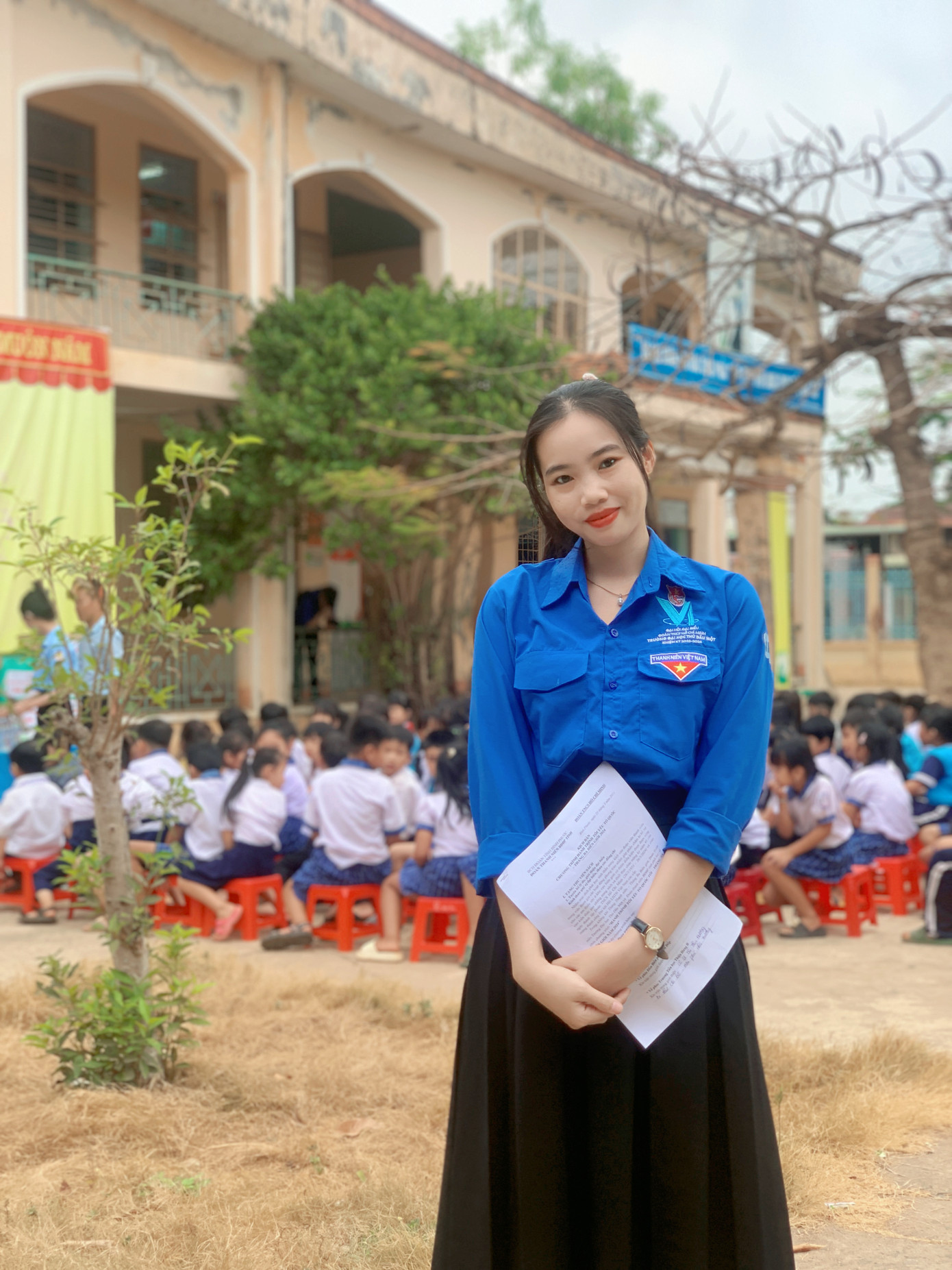 Hành trình đầy cảm hứng của cô gái Khmer Huỳnh Kim Liên. Hành trình đầy cảm hứng của cô gái Khmer Huỳnh Kim Liên.