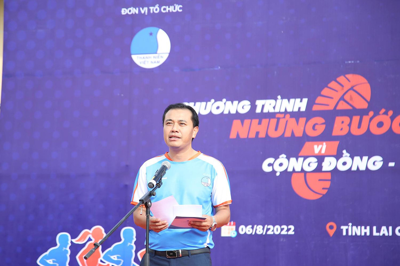 Anh Nguyễn Hải Minh, Phó Chủ tịch thường trực T.Ư Hội LHTN Việt Nam phát biểu tại chương trình.