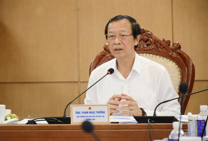 Thứ trưởng Bộ GD – ĐT Phạm Ngọc Thưởng phát biểu kết luận Hội nghị. Thứ trưởng Bộ GD – ĐT Phạm Ngọc Thưởng phát biểu kết luận Hội nghị.