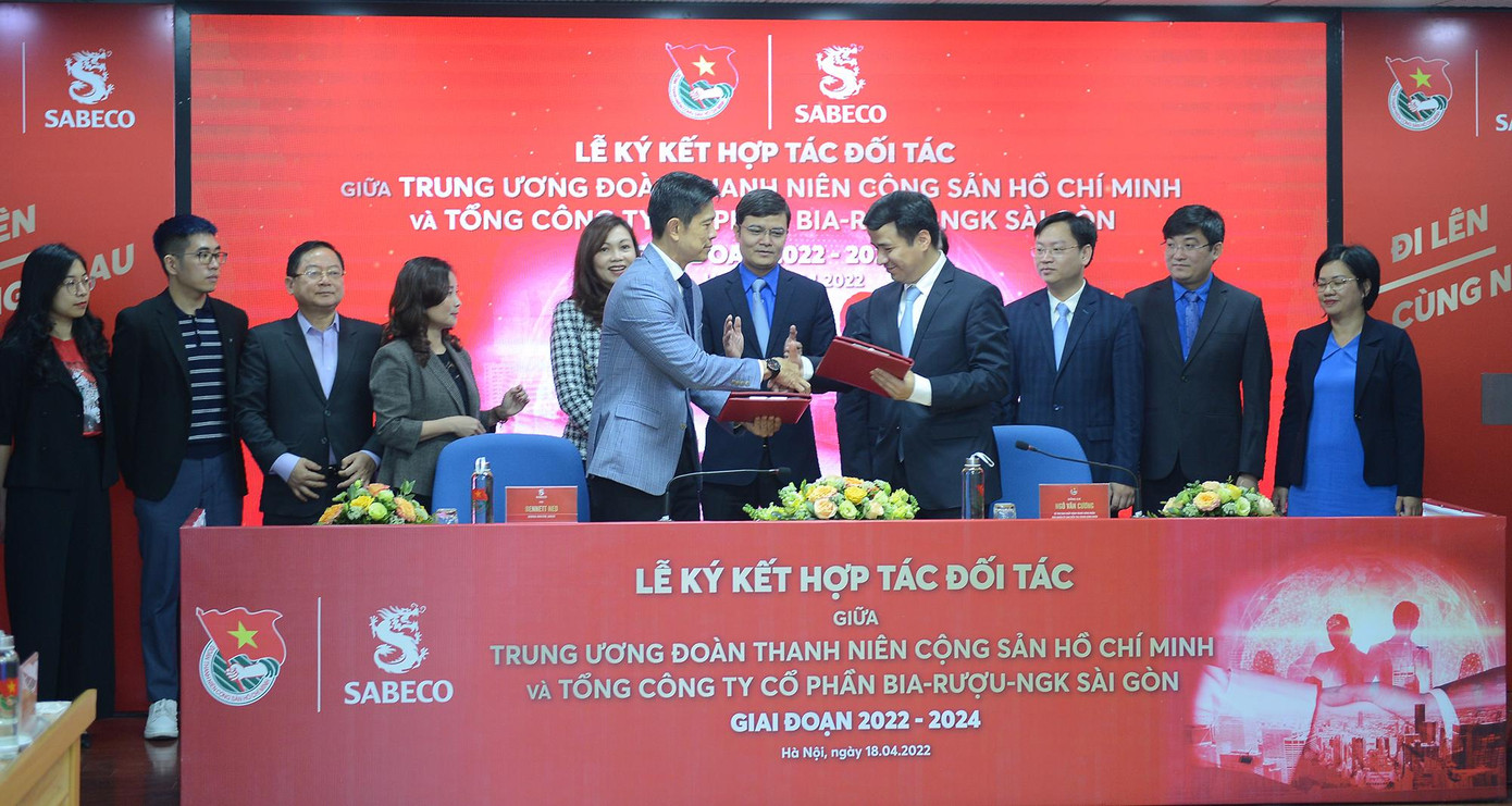 T.Ư Đoàn phối hợp với Sabeco hỗ trợ thanh niên khởi nghiệp.