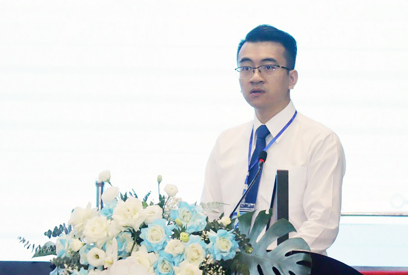 Anh Lê Khắc Nguyên Anh – Phó Bí thư Thành Đoàn, Chủ tịch Hội Sinh viên TP. Hải Phòng.