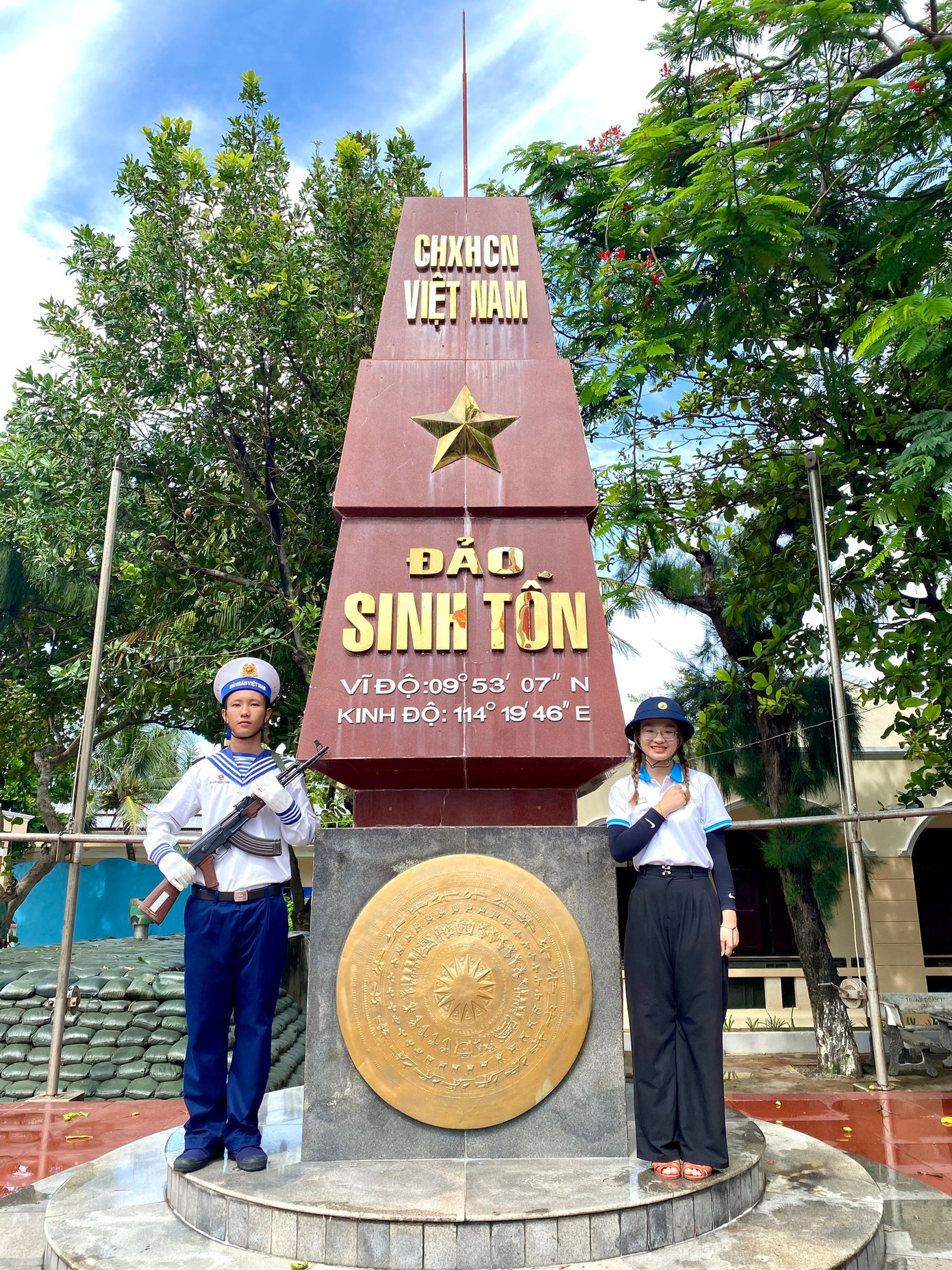 Hành trình của Thảo Nhi tại huyện đảo Trường Sa.