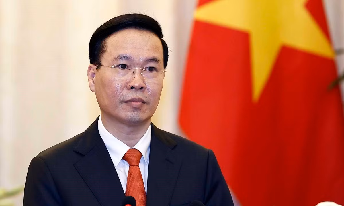 Chủ tịch nước Võ Văn Thưởng. Ảnh: TTXVN