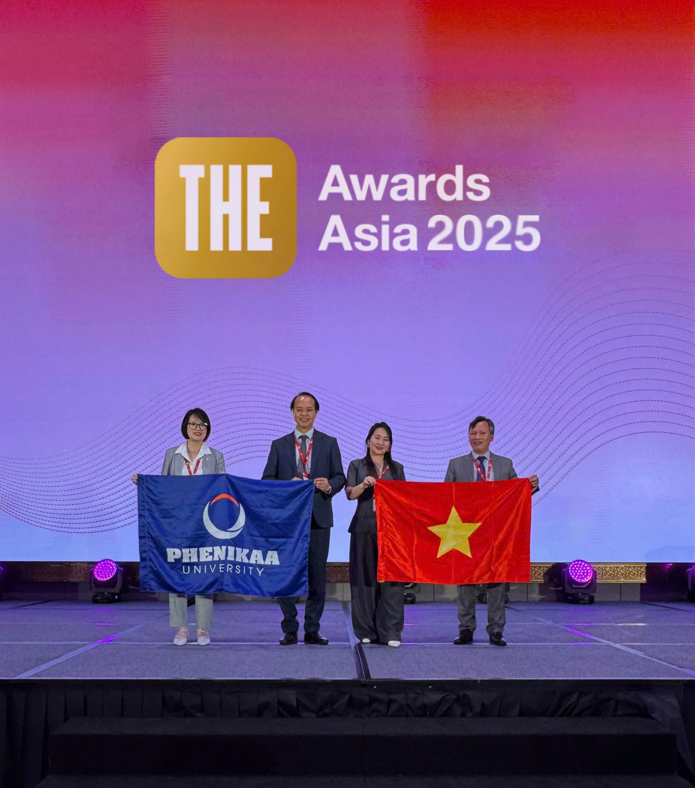 Việt Nam có duy nhất ĐH Phenikaa vào TOP 8 THE Awards Asia 2025.