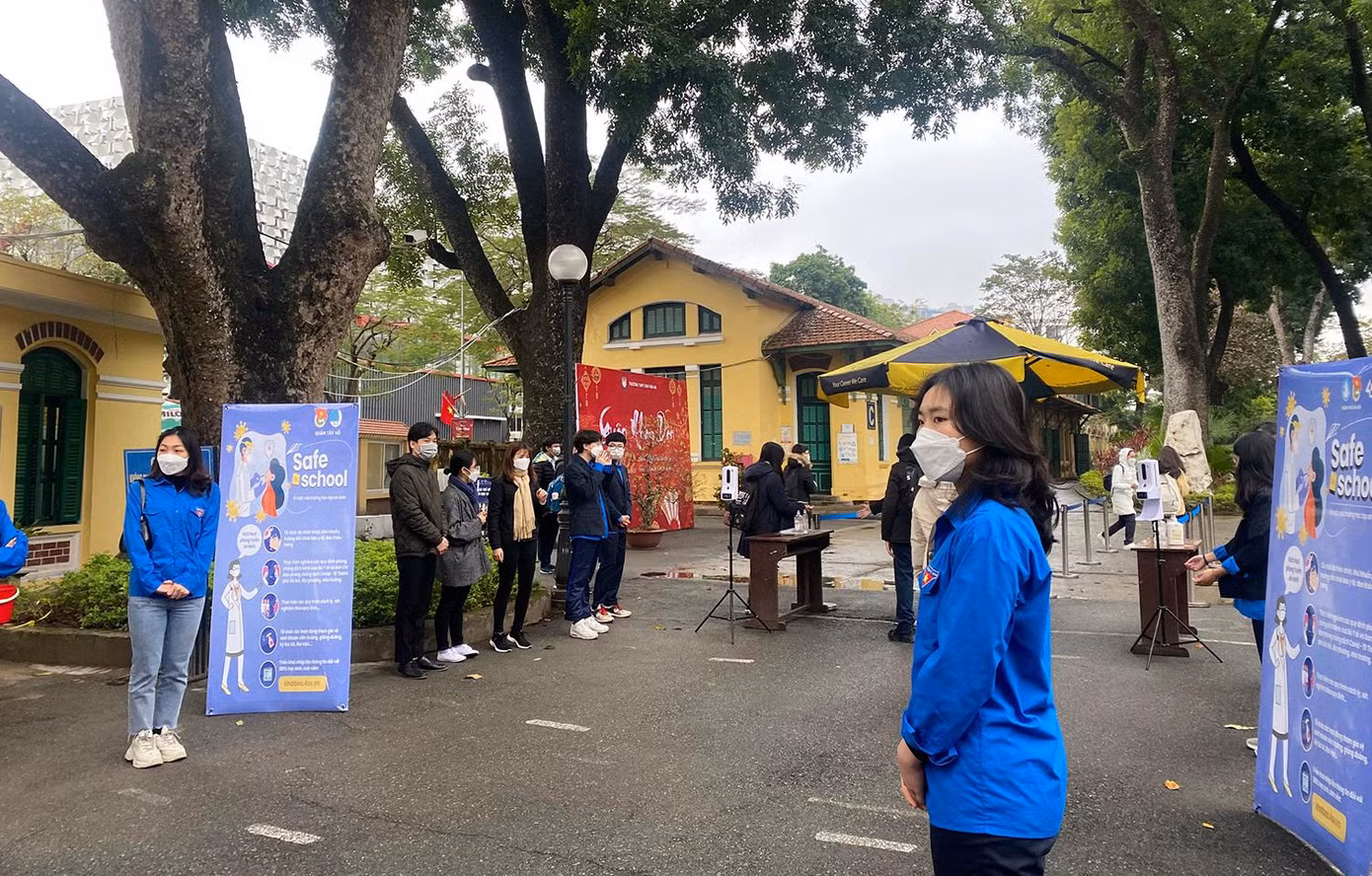 Chiến dịch “Safe to School - An toàn đến trường” được tổ chức tại điểm trường trên toàn TP. Hà Nội.