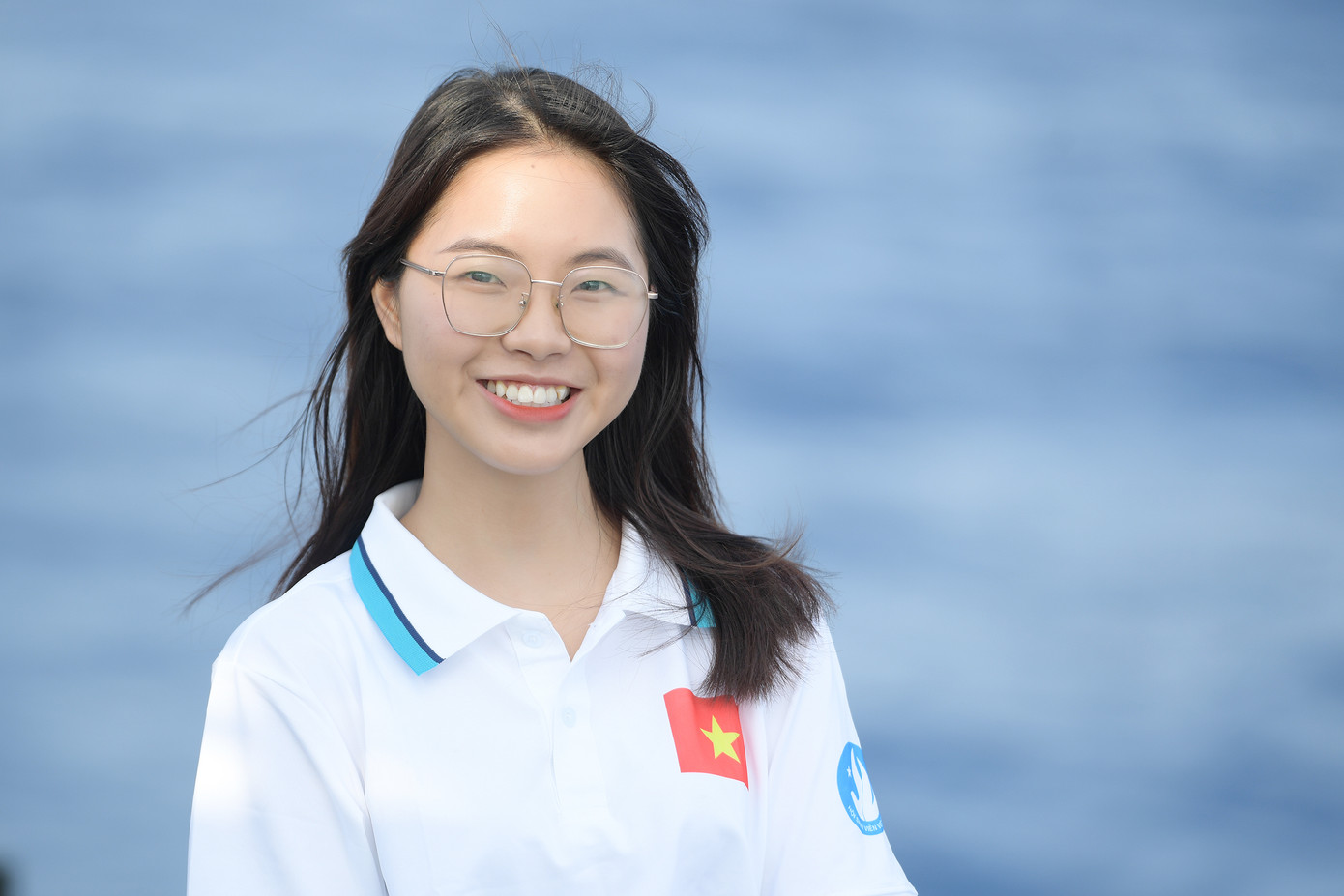 Nữ Thủ lĩnh Sinh viên toàn quốc năm 2022 Nguyễn Thị Châu Anh. Ảnh: DƯƠNG TRIỀU Nữ Thủ lĩnh Sinh viên toàn quốc năm 2022 Nguyễn Thị Châu Anh. Ảnh: DƯƠNG TRIỀU