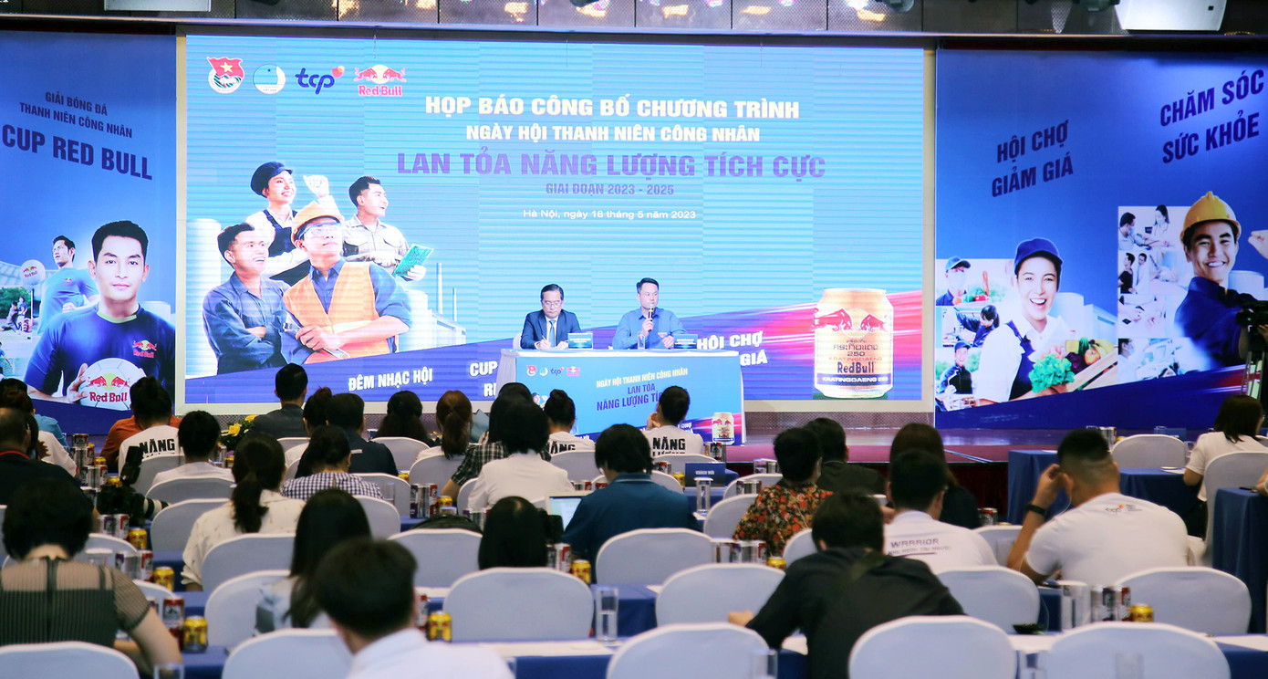 Họp báo công bố Chương trình “Ngày hội Thanh niên công nhân - Lan tỏa năng lượng tích cực, giai đoạn 2023 - 2025”.