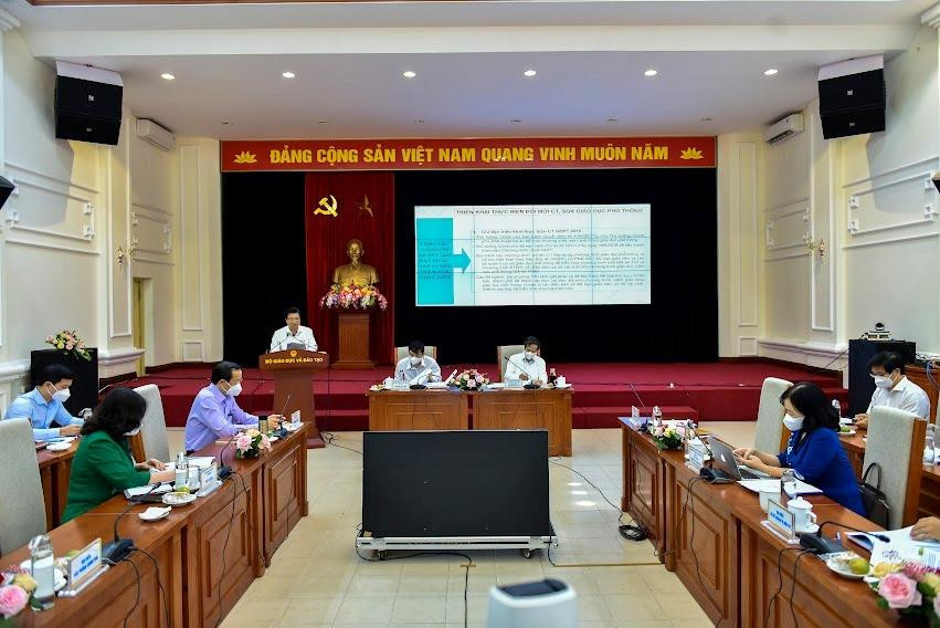 Hội nghị trực tuyến tổng kết một năm thực hiện đổi mới chương trình, sách giáo khoa giáo dục phổ thông.