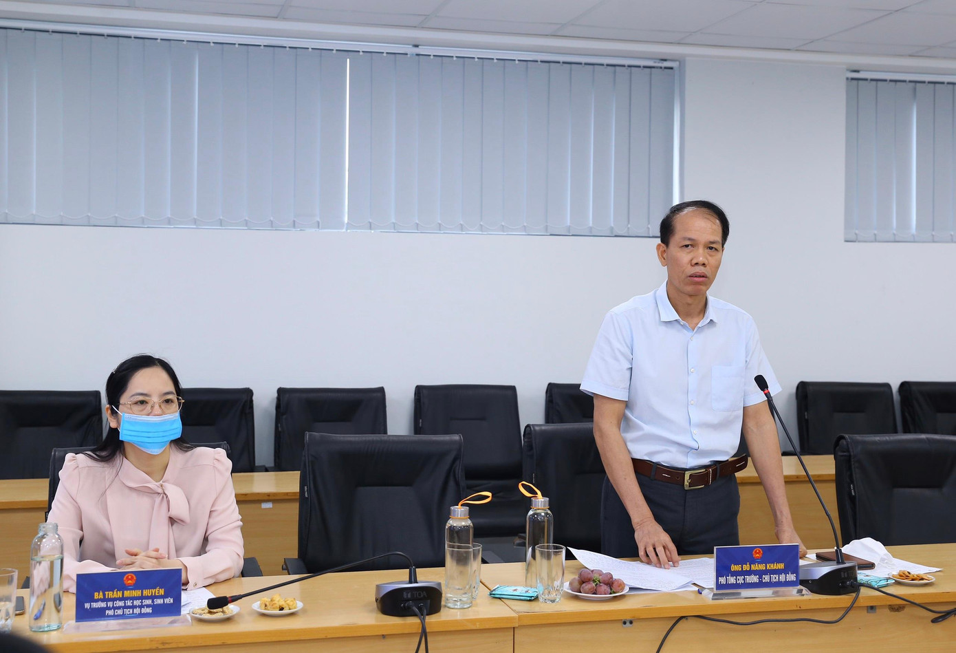 Ông Đỗ Năng Khánh, Phó Tổng cục trưởng - Chủ tịch Hội đồng. Ông Đỗ Năng Khánh, Phó Tổng cục trưởng - Chủ tịch Hội đồng.