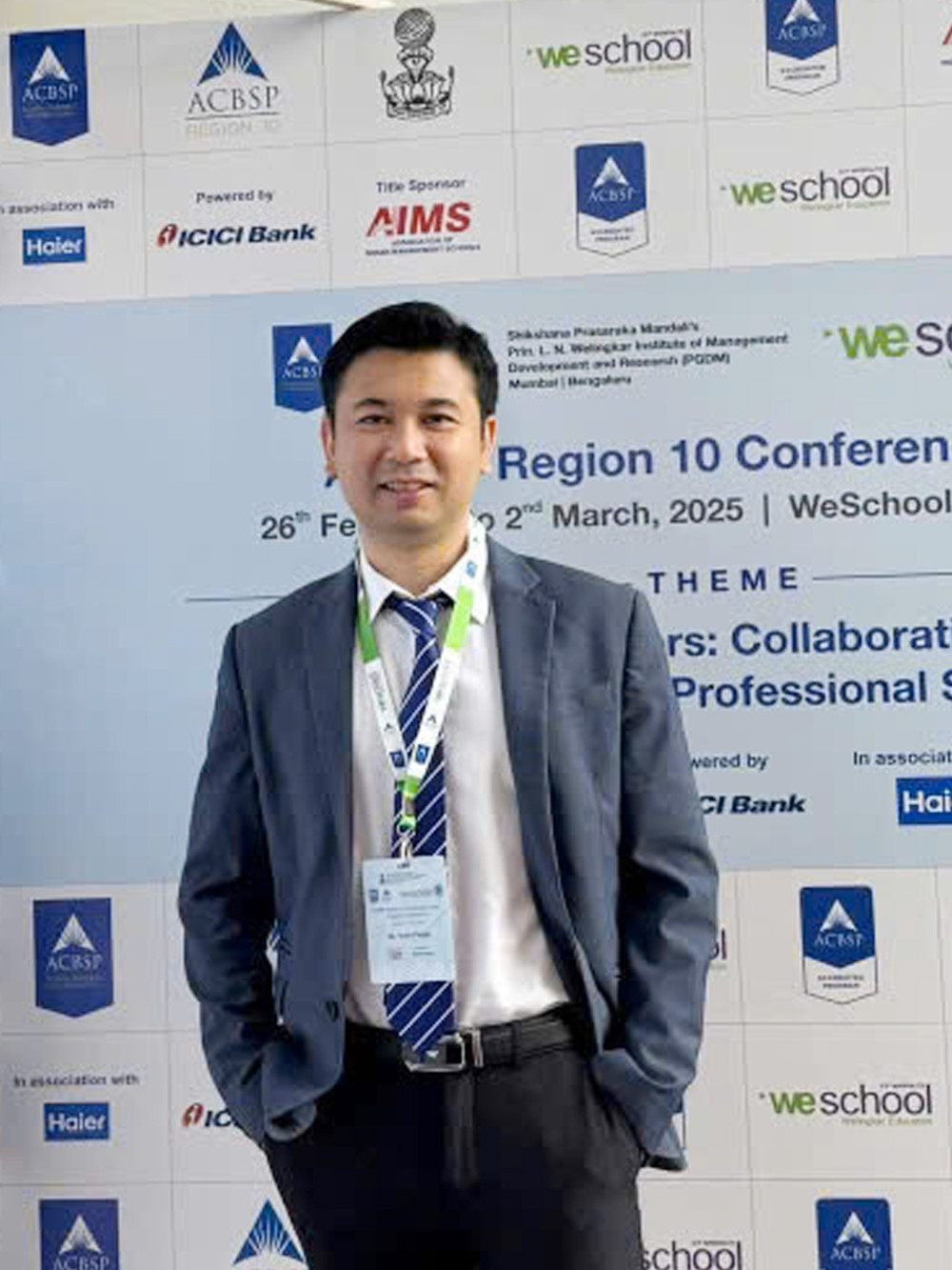 Công trình nghiên cứu của TS Phạm Thành Vinh đã vượt qua 60 đề tài nghiên cứu khoa học khác để giành giải 'Best of Region' tại Hội nghị ACBSP khu vực 10, năm 2025.