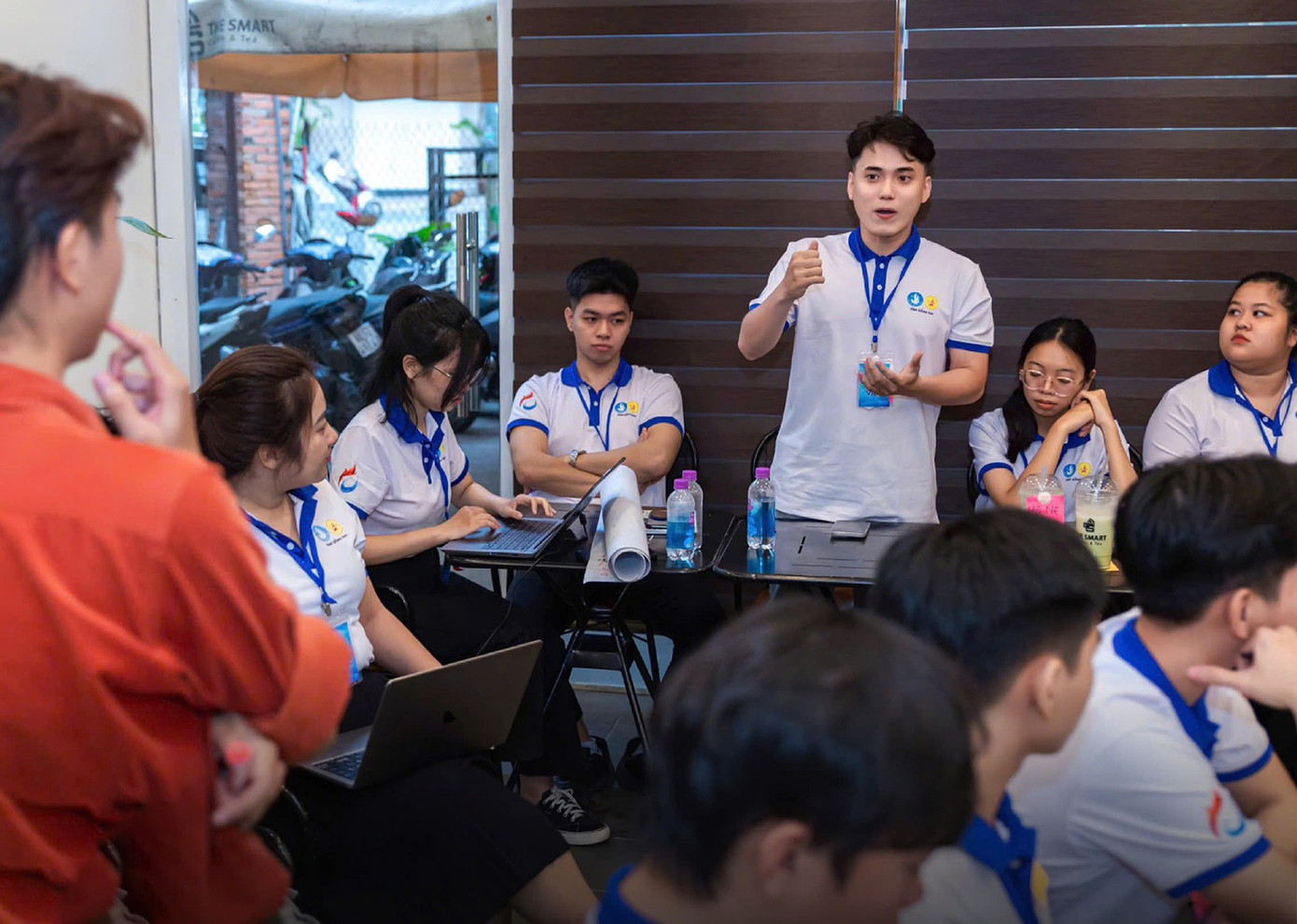 Châu Vân Phi Long, một cái tên quen thuộc với sinh viên ngành Marketing, trường ĐH Lạc Hồng. Ảnh: NVCC