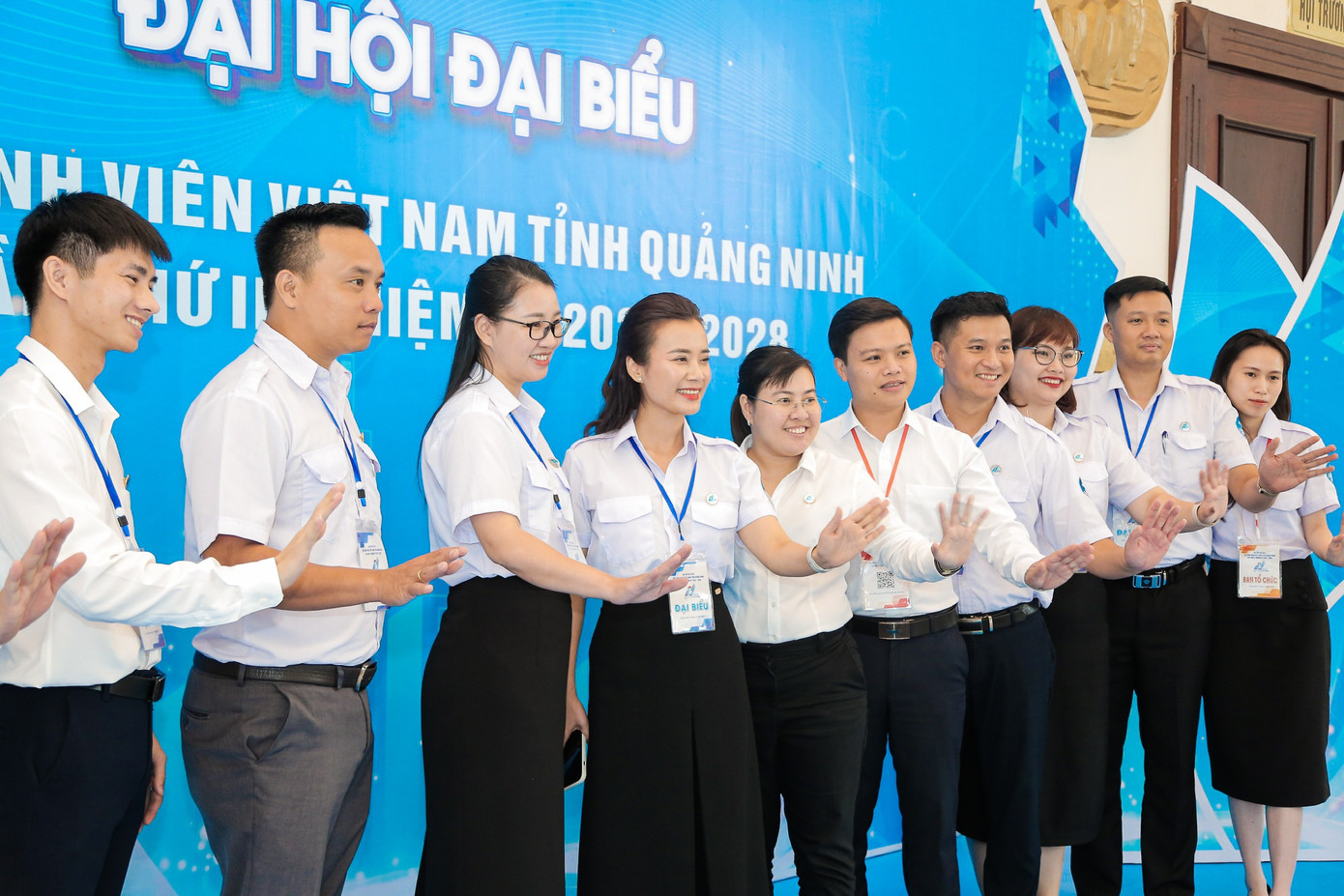 Sinh viên Quảng Ninh tham gia ngày hội lớn.