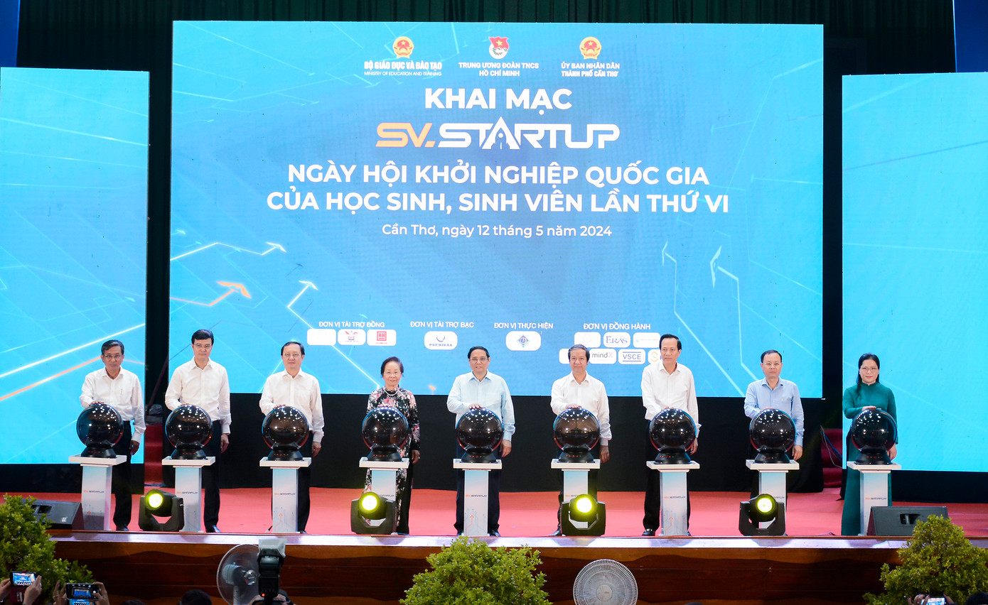 Ngày hội Khởi nghiệp quốc gia của học sinh, sinh viên lần thứ VI, diễn ra từ ngày 11 - 13/5, tại TP. Cần Thơ.