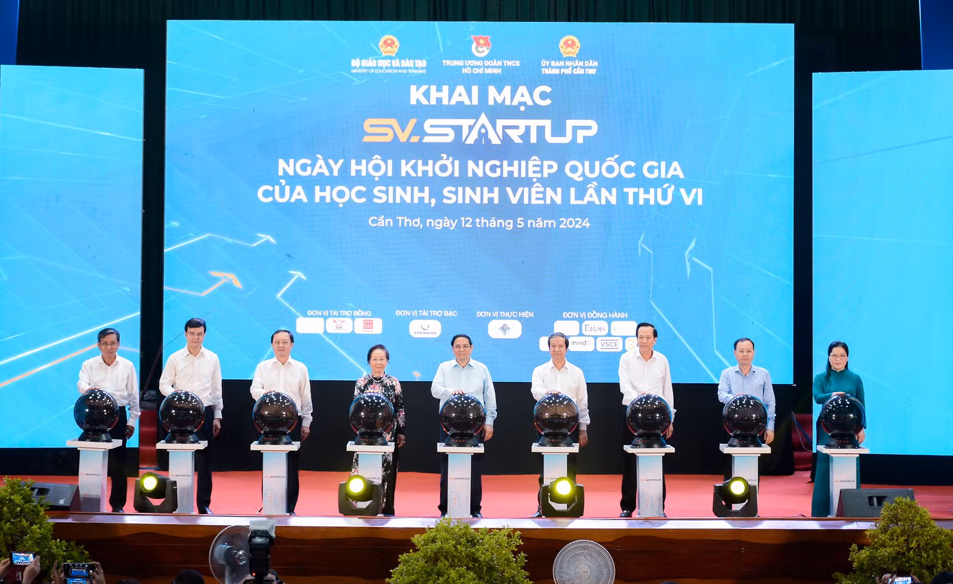 Ngày hội Khởi nghiệp quốc gia của học sinh, sinh viên lần thứ VI, diễn ra từ ngày 11 - 13/5, tại TP. Cần Thơ.