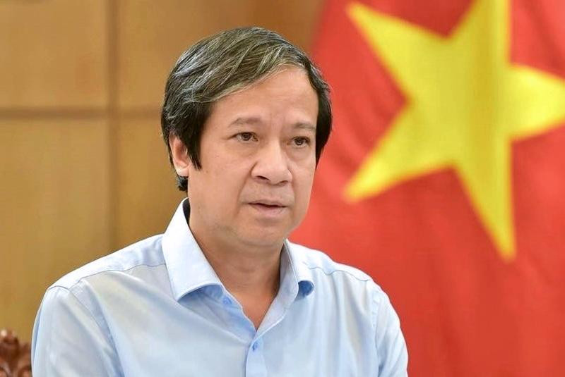 Bộ trưởng Bộ GD - ĐT Nguyễn Kim Sơn. Bộ trưởng Bộ GD - ĐT Nguyễn Kim Sơn.