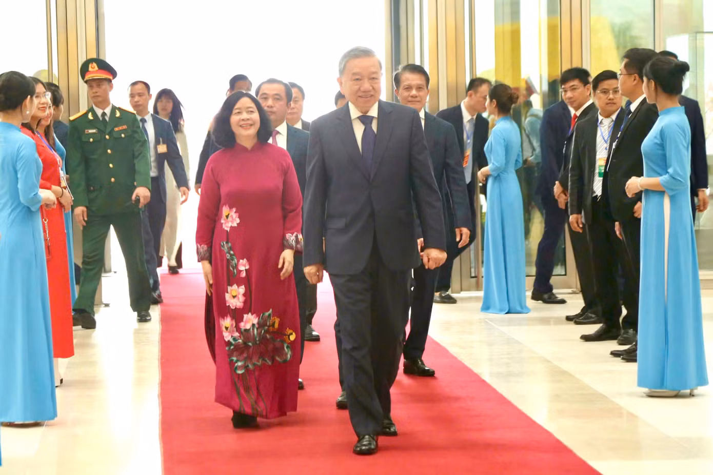 Tổng Bí thư, Chủ tịch nước Tô Lâm tham dự Lễ kỷ niệm 70 năm Ngày Giải phóng Thủ đô (10/10/1954 - 10/10/2024). Ảnh: VIẾT THÀNH
