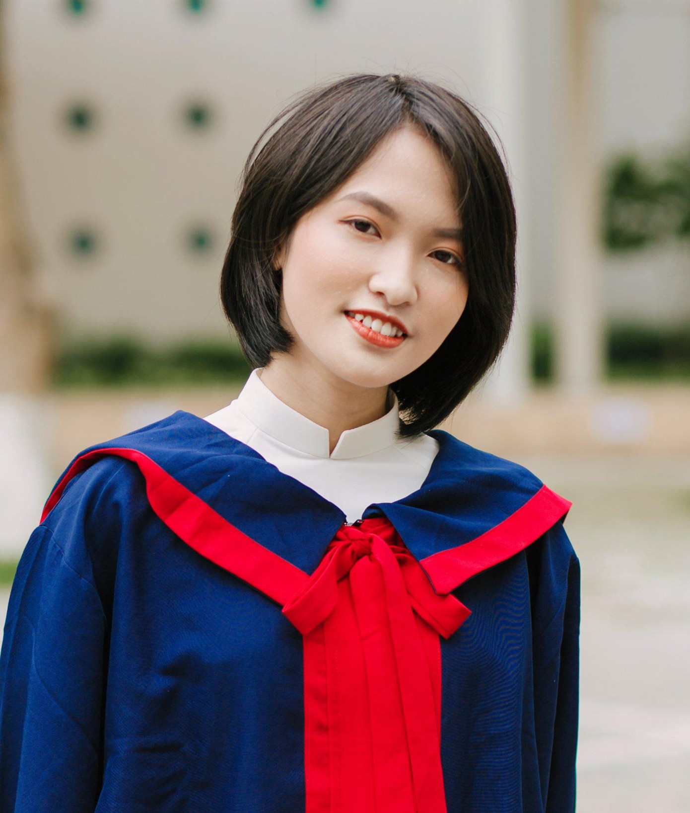 Đoàn Thục Khuê với niềm đam mê hội hoạ.