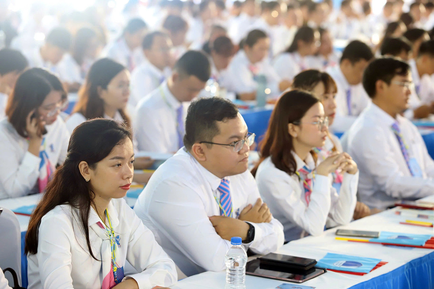 Đại hội có sự tham gia của 441 đại biểu đại diện cho hơn 2,35 triệu thanh niên Thành phố.