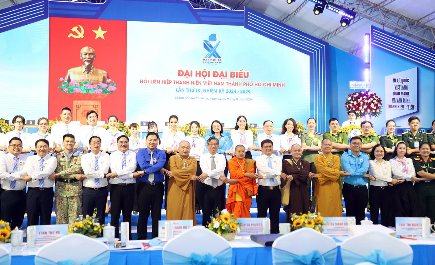 Khai mạc Đại hội Đại biểu Hội LHTN TP. HCM lần thứ IX (nhiệm kỳ 2024 – 2029).