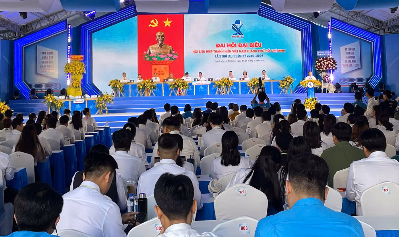 Khai mạc Đại hội đại biểu Hội LHTN TP. HCM lần thứ IX, nhiệm kỳ 2024 - 2029.