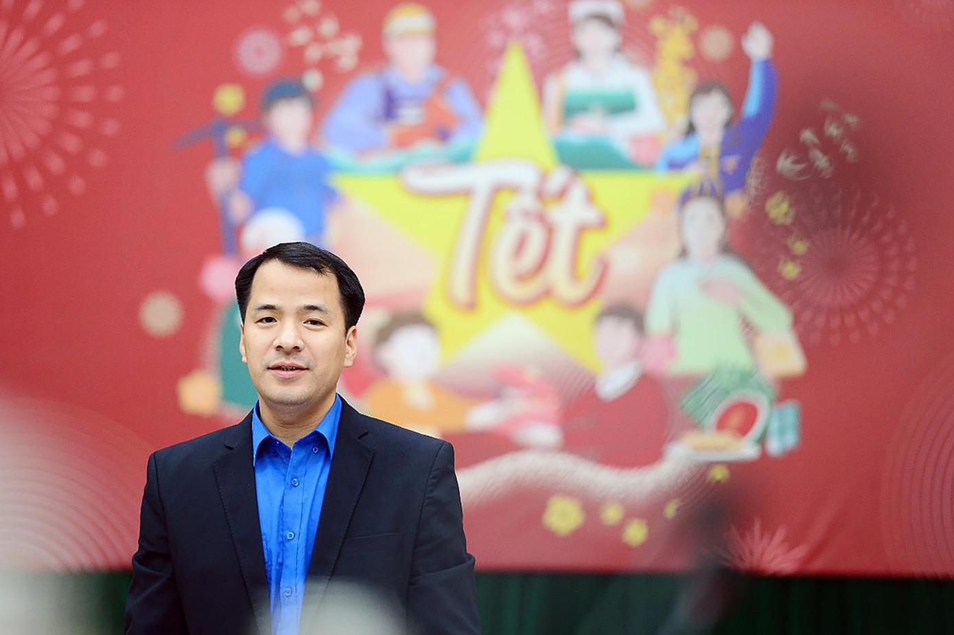 Anh Ngô Văn Cương – Bí thư T.Ư Đoàn phát biểu tại chương trình. Ảnh: DƯƠNG TRIỀU Anh Ngô Văn Cương – Bí thư T.Ư Đoàn phát biểu tại chương trình. Ảnh: DƯƠNG TRIỀU