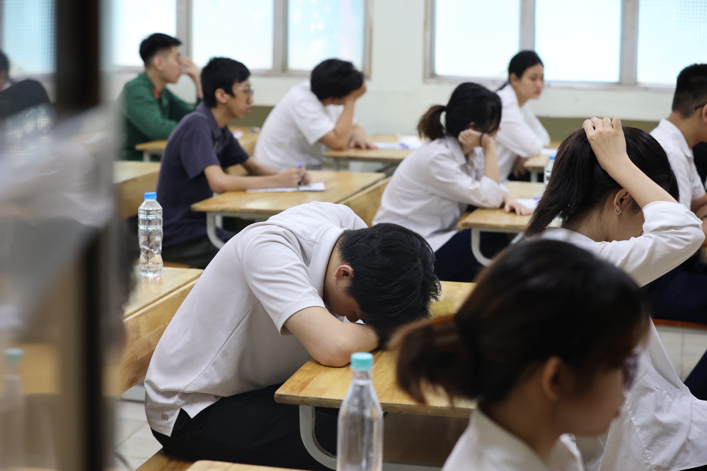 Thí sinh tham dự kỳ thi tốt nghiệp THPT 2023. Ảnh: TRỌNG TÀI Thí sinh tham dự kỳ thi tốt nghiệp THPT 2023. Ảnh: TRỌNG TÀI