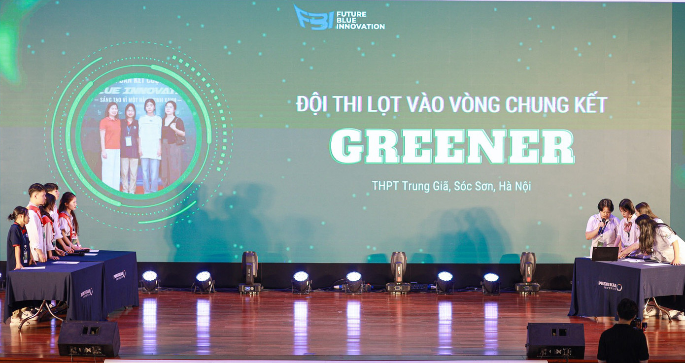 Dự án ECO STRAWS của Đội thi Greener (Trường THPT Trung Giã, Sóc Sơn) giành giải Nhất cuộc thi. Dự án ECO STRAWS của Đội thi Greener (Trường THPT Trung Giã, Sóc Sơn) giành giải Nhất cuộc thi.