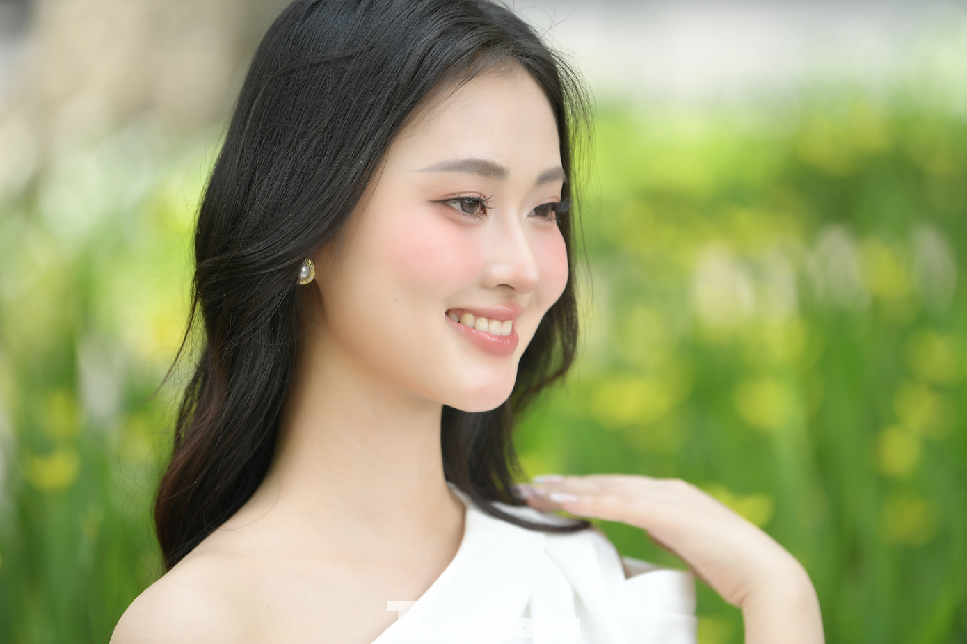 “Khoảnh khắc tôi thất vọng về bản thân và muốn bỏ cuộc là khi bị ngã gây chấn thương ở chân trong buổi tập catwalk. Tôi khá buồn vì nghĩ mình tụt lùi so với các bạn trong cuộc thi. Tôi nghĩ đến lý do mình bắt đầu để cố gắng theo kịp mọi người”, cô chia sẻ.