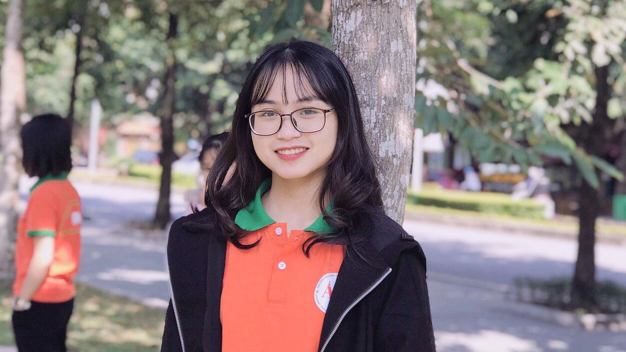 Nguyễn Thị Minh Luận hiện đang là sinh viên năm cuối, trường ĐH Công nghiệp Hà Nội.