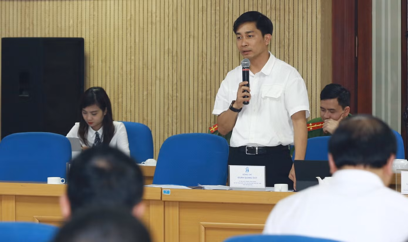 Đại diện Hội Sinh viên tỉnh Bắc Giang, Thái Nguyên góp ý tại Hội nghị. Đại diện Hội Sinh viên tỉnh Bắc Giang, Thái Nguyên góp ý tại Hội nghị.
