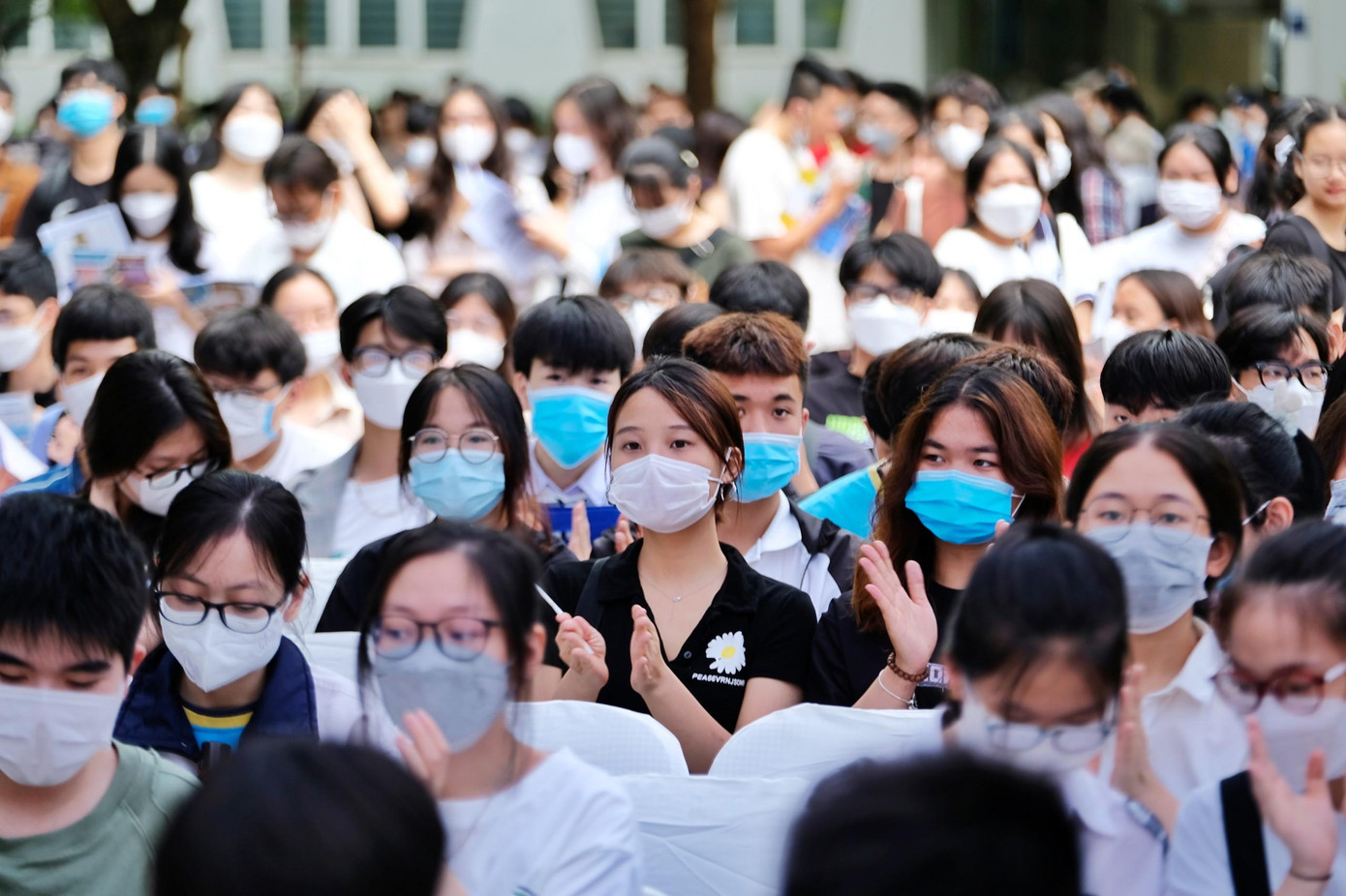 Học sinh các trường THPT tham dự phiên toạ đàm nghề nghiệp việc làm. Học sinh các trường THPT tham dự phiên toạ đàm nghề nghiệp việc làm.