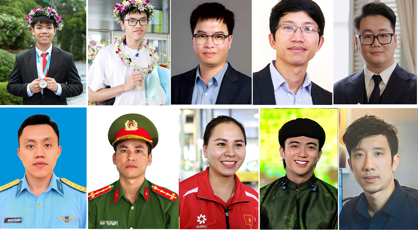 Công bố 10 &apos;Gương mặt trẻ Việt Nam tiêu biểu 2024&apos;.