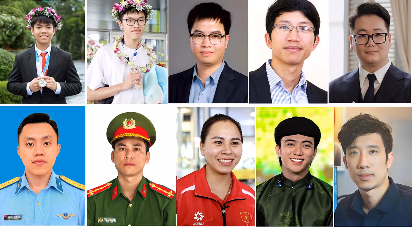 Công bố 10 'Gương mặt trẻ Việt Nam tiêu biểu 2024'.